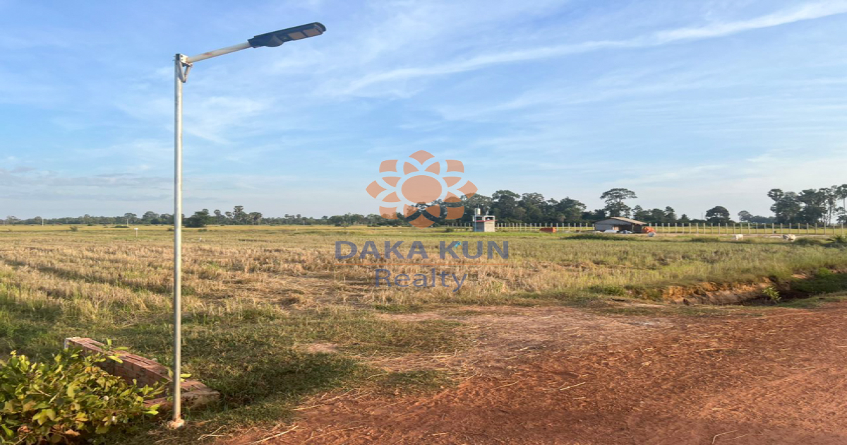 Land For Sale In Siem Reap City-Prasat Bakong